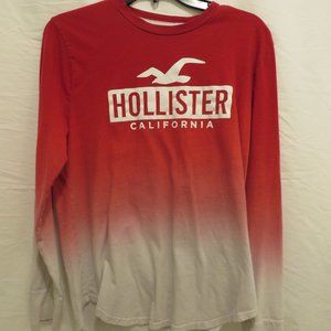 Hollister Ombre Long Sleeve T-Shirt - M